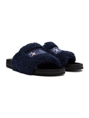 NWB Stella McCartney Fantasia Mickey Vesta Slides Navy Mens Size 43